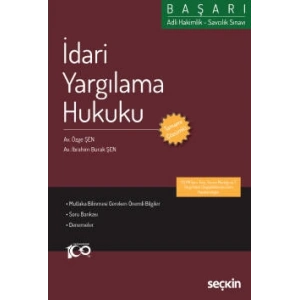 Adli Hakimlik – Savcılık SınavıBAŞARI – İdari Yargılama Hukuku