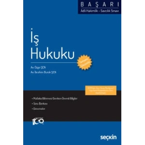 Adli Hakimlik – Savcılık SınavıBAŞARI – İş Hukuku