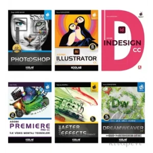Adobe Grafik Tasarım Uzmanlığı Seti (6 Kitap Takım)