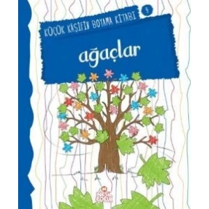 Ağaçlar - Küçük Kaşifin Boyama Kitabı Serisi 9