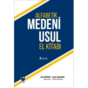 Alfabetik Medeni Usul El Kitabı