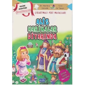 Alis Harikalar Diyarında - Çıkartmalı Peri Masalları