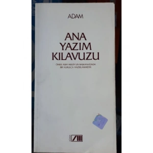 Ana Yazım Kılavuzu