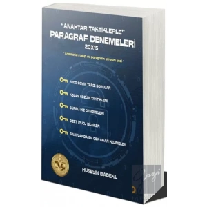 Anahtar Taktiklerle Paragraf Denemeleri 20×15