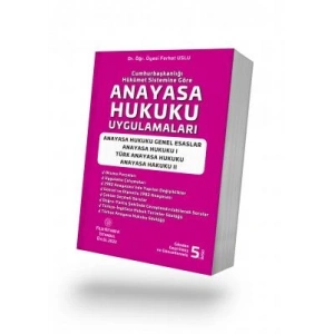 ANAYASA HUKUKU UYGULAMALARI 5.BASKI