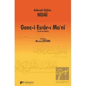 Ankaralı Hekim Nidai Genc-i Esrar-ı Mani