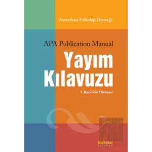 APA Yayım Kılavuzu