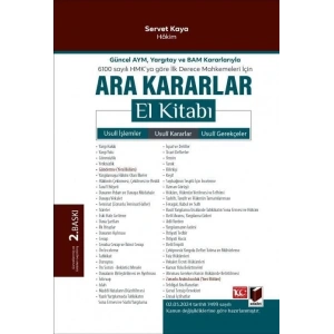 Ara Kararlar El Kitabı