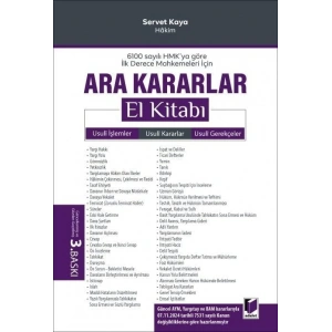 Ara Kararlar El Kitabı