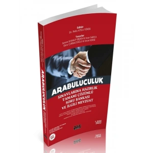 Arabuluculuk Sınavlarına Hazırlık Soru Bankası Pelin Atila Yörük 2022
