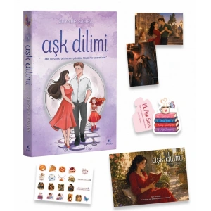 Aşk Dilimi - Kenar Boyamalı - Ciltli