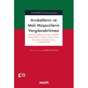 Avukatların ve Mali Müşavirlerin Vergilendirilmesi (Doktorlar, Diş Hekimleri,  Mimarlar, Mühendisler, Noterler, Rehberler, Sanatçılar, Özel Ders Verenler, Danışmanlar, İş Güvenliği Uzmanları) İçin de Rehber Kitap