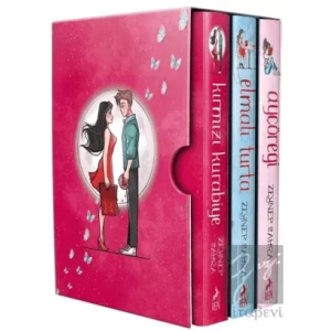 Ayçöreği - Elmalı Turta - Kırmızı Kurabiye Seti - 3 Kitap Takım