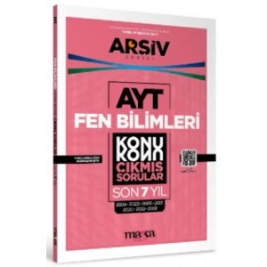 AYT Fen Bilimleri Konu Konu Çıkmış Sorular Son 7 Yıl