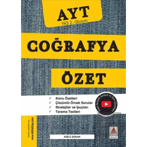 AYT (YKS 2. Oturum) Coğrafya Özet