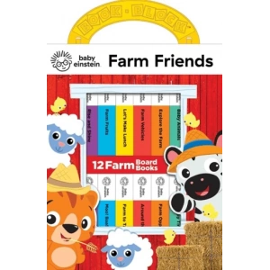 Baby Einstein: Farm Animals My First Library 12 Board Book Set