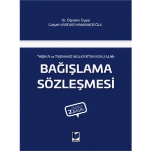 Bağışlama Sözleşmesi - Gülşah Vardar Hamamcıoğlu