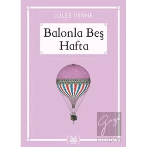 Balonla Beş Hafta - Gökkuşağı Cep Kitap