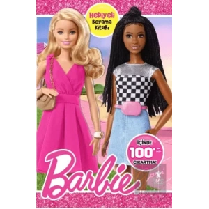 Barbie 100+ Çıkartma Hediyeli Boyama Kitabı