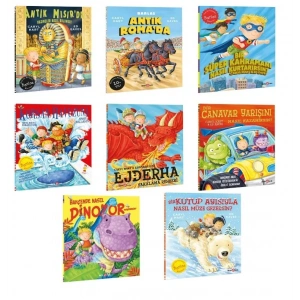 Barlas Serisi 8 Kitap Set