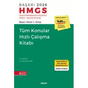 BAŞARI – HMGS Tüm Konular Hızlı Çalışma Kitabı Başarı Dizisi 1. Kitap
