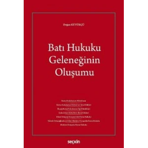 Batı Hukuku Geleneğinin Oluşumu