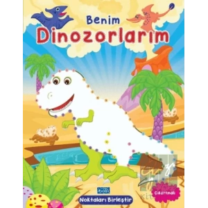 Benim Dinozorlarım - Noktaları Birleştir Çıkartmalı