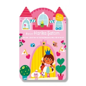 Benim Harika Şatom – Boyama, Çıkartma ve Yeni Kelimelerle Dolu Bir Oyun Evi (6 sayfa çıkartmasıyla)
