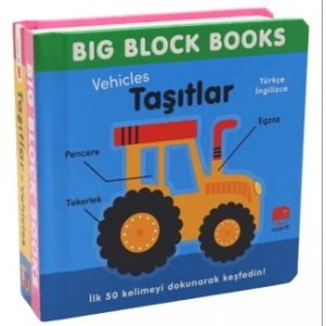 Big Block Books - Taşıtlar (Vehicles)(Ciltli)