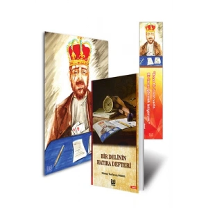 Bir Delinin Hatıra Defteri 3lü Set (Kitap - Mini Tablo - Ayraç)