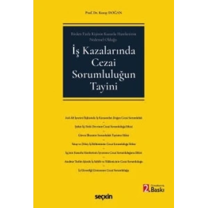 Birden Fazla Kişinin Kusurlu Hareketinin Nedensel Olduğuİş Kazalarında Cezai Sorumluluğun Tayini