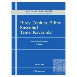 Birey, Toplum, Bilim: Sosyoloji Temel Kavramlar