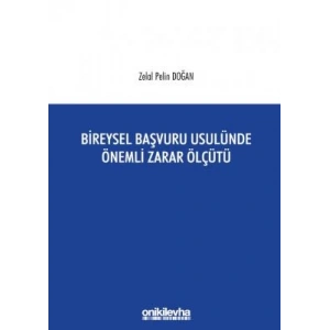 Bireysel Başvuru Usulünde Önemli Zarar Ölçütü