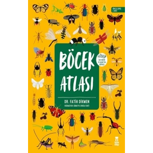 Böcek Atlası (Ciltli-Harita ve Çıkartma Hediyeli)