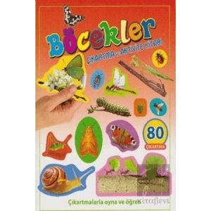 Böcekler - Çıkartma ve Aktivite Kitabı
