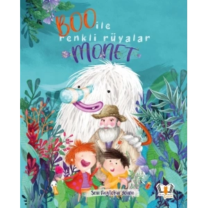 Boo İle Renkli Rüyalar Monet (Ciltli)