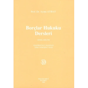 Borçlar Hukuku Dersleri