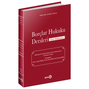 Borçlar Hukuku Dersleri (Özel Hükümler)