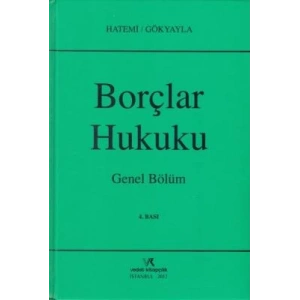 BORÇLAR HUKUKU GENEL BÖLÜM / HATEMİ / 2017