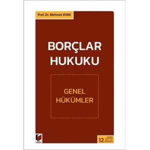 Borçlar Hukuku(Genel Hükümler)