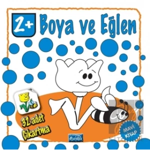 Boya ve Eğlen - Mavi Kitap - 32 Adet Çıkartma