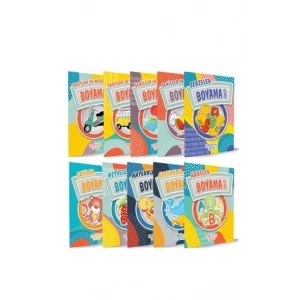 Boyama Kitapları (10 Kitap Takım)