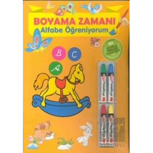 Boyama Zamanı: Alfabe Öğreniyorum