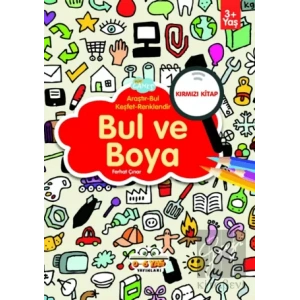 Bul ve Boya - Kırmızı Kitap