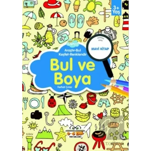 Bul ve Boya - Mavi Kitap