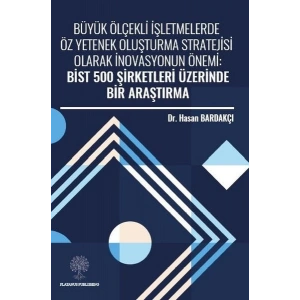 Büyük Ölçekli İşletmelerde Öz Yetenek Oluşturma Stratejisi Olarak İnovasyonun Önemi: Bist 500 Şirket