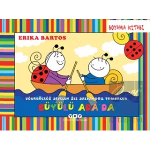 Uğurböceği Serisi - Büyülü Adada (Boyama Kitabı)