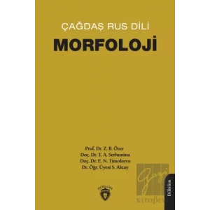 Çağdaş Rus Dili Morfoloji