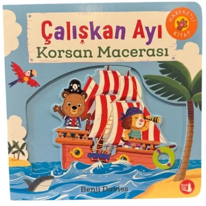 Çalışkan Ayı - Korsan Macerası (Ciltli - Hareketli Kitap)