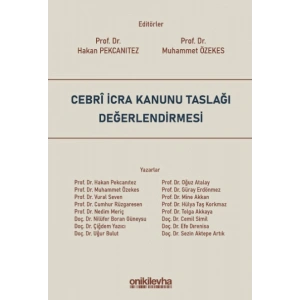 Cebri İcra Kanunu Taslağı Değerlendirmesi